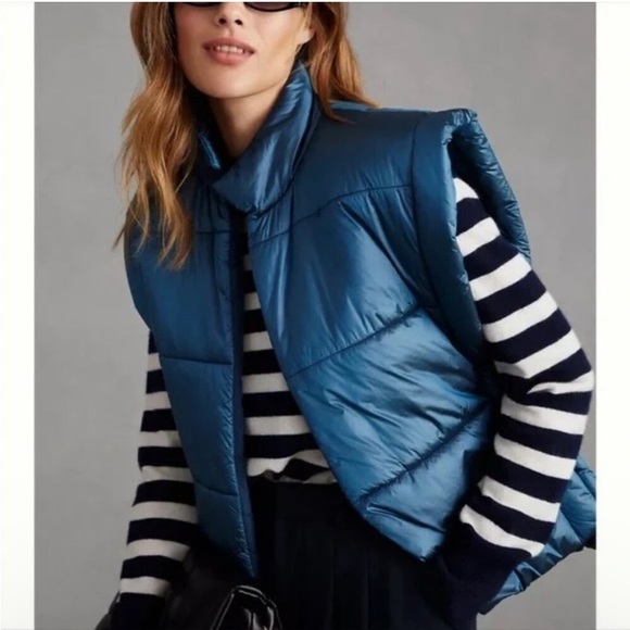 Anthropologie Pilcro Emerald Bow Vest - Picture 1 of 8